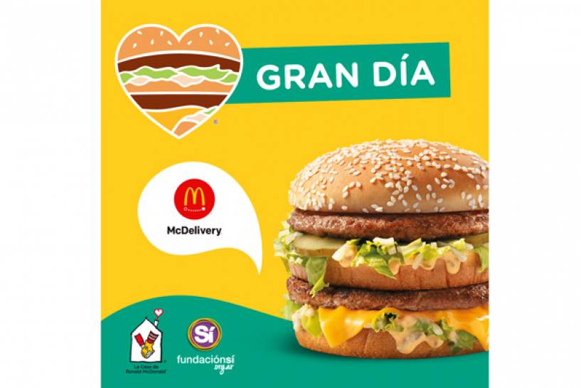 Glovo solidario: la app se suma al McDía Feliz donando el costo de envío de los Big Mac