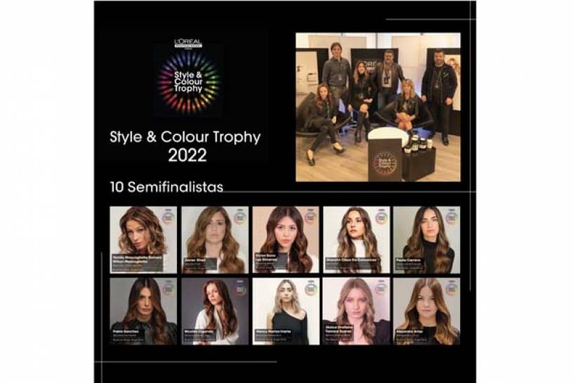 El Concurso &quot;Style &amp; Colour Trophy 2022&quot; de L&#039;Oréal Professionnel ya seleccionó &quot;10 SEMIFINALISTAS NACIONALES&quot;