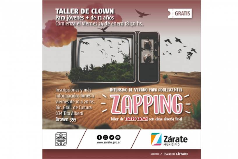 El Municipio ofrece un seminario de Teatro Clown en el Tito Alberti de manera gratuita