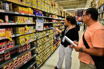 Continúan los controles para que en los supermercados del distrito se cumpla el programa nacional Precios Cuidados