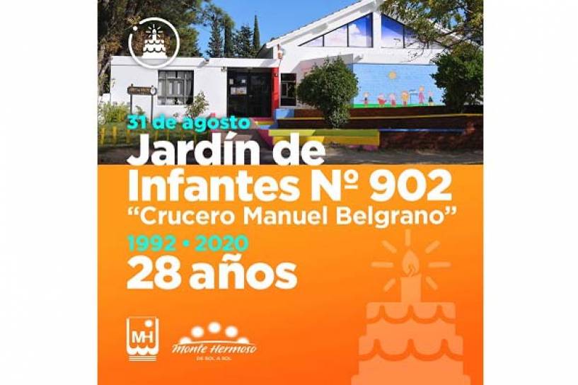 28º aniversario del Jardín de Infantes Nº 902