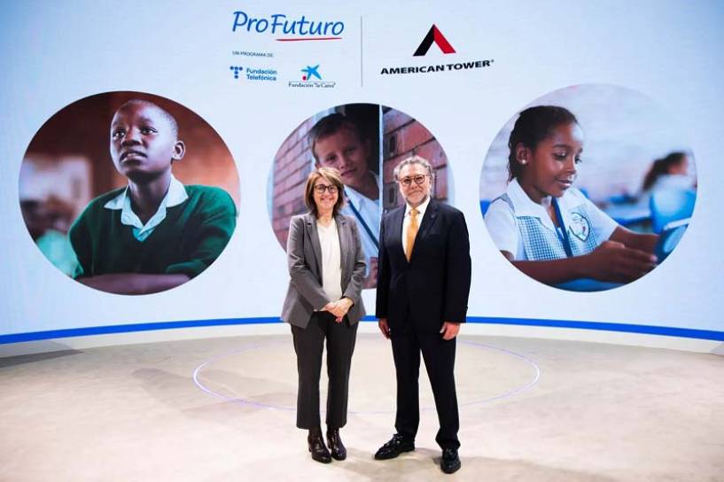 ProFuturo y American Tower se unen para llevar innovación educativa con tecnología a escuelas vulnerables de América Latina y África