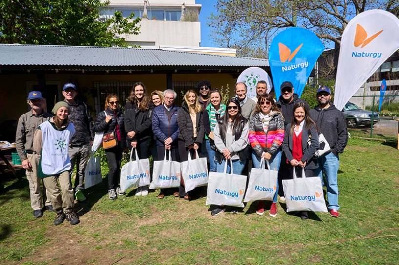 Naturgy participó de una jornada de acción climática en la Reserva Natural de San Isidro