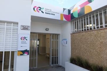 Fernando Moreira inauguró un nuevo Centro de Encuentro Comunitario en San Andrés