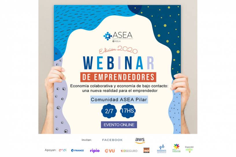 Pilar Emprende y ASEA inician ciclo de webinars