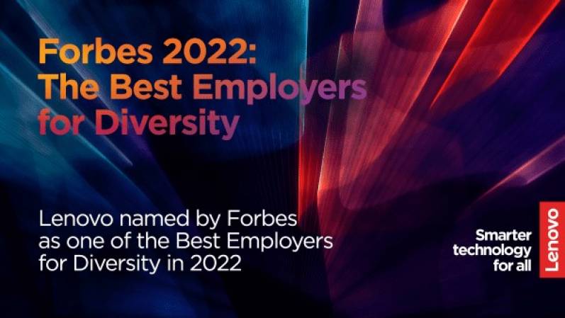 Forbes reconoce a Lenovo como una de las mejores empresas para trabajar en cuanto a diversidad