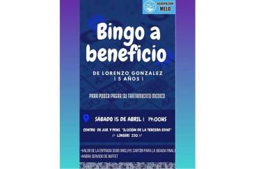 La Agrupación Melo realizará este sábado un bingo solidario