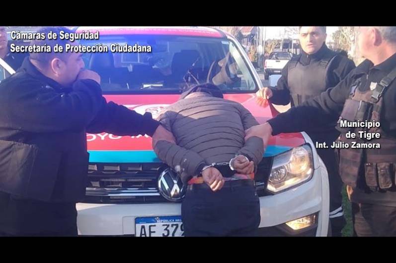 El COT detuvo a dos hombres que ingresaron a una vivienda en Tigre