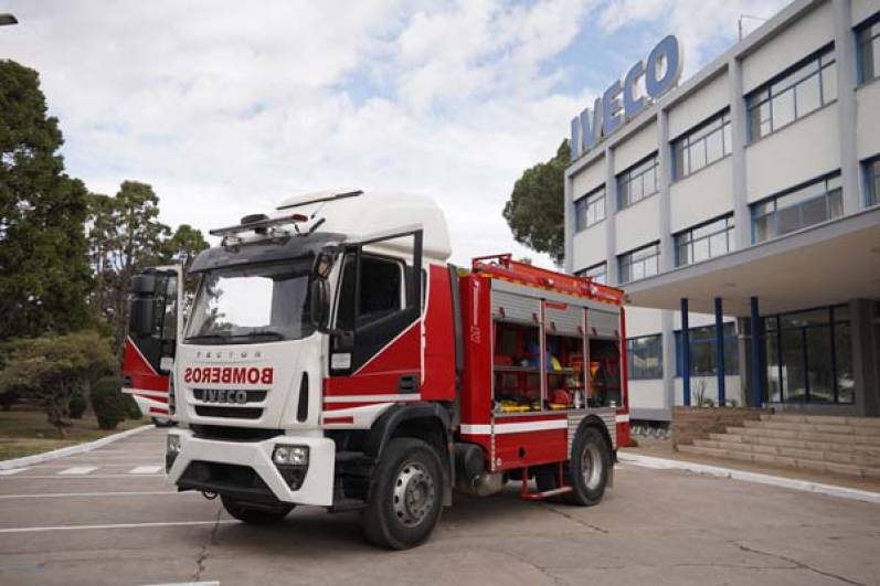 Iveco Group incorporó en su planta de Córdoba al primer autobomba industrial fabricado por IVECO en Argentina