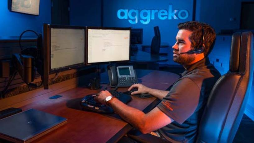 Aggreko facilita el distanciamiento social mediante su innovadora aplicación de monitoreo y su centro de operaciones remoto