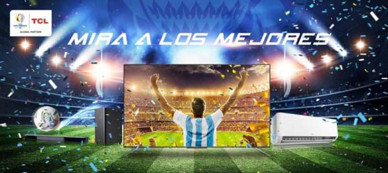 TCL anuncia su patrocinio global de la CONMEBOL COPA AMÉRICA 2021