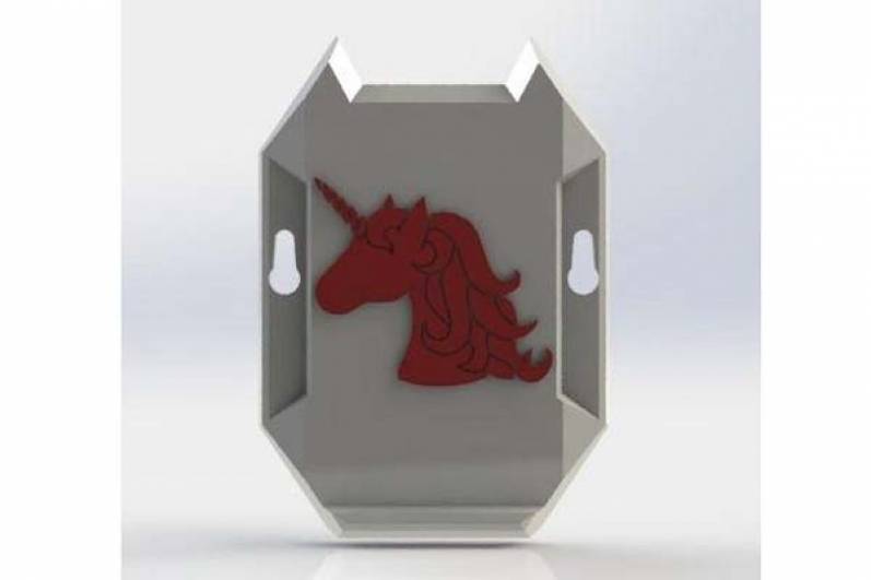 Portasueros de Unicornios impreso en 3D