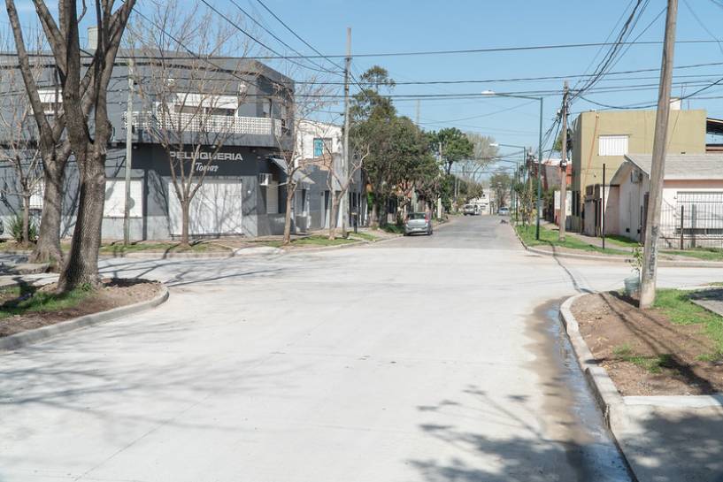 San Isidro: el Municipio sigue mejorando las calles del distrito