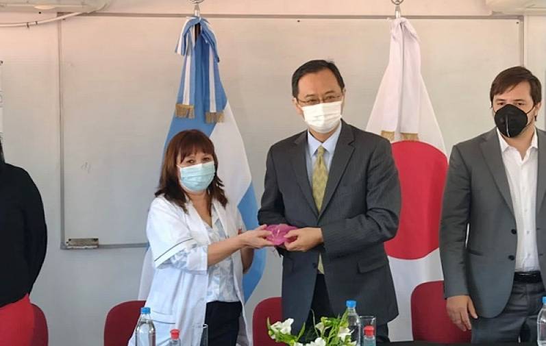 Embajada del Japón entrega donación de equipamientos médicos a la asociación cooperadora del Hospital Materno Infantil Ana Goitia de Avellaneda