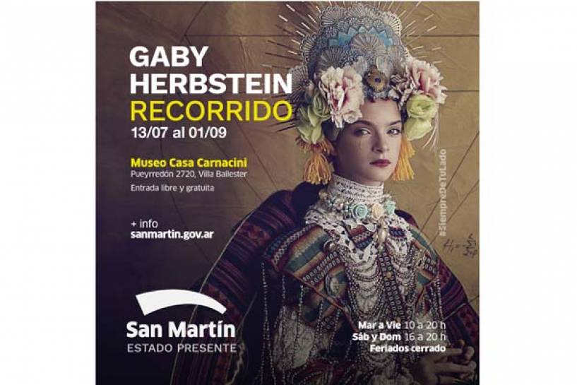 La gran muestra fotográfica de Gaby Herbstein llega a San Martín