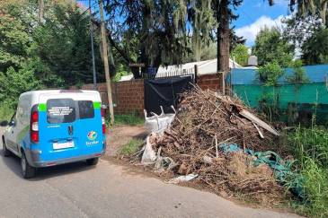 La Municipalidad de Escobar labró 10 multas en una semana por no respetar el cronograma de recolección de ramas