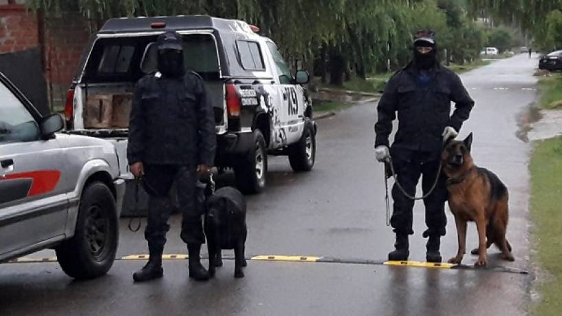 Megaoperativo contra el narcotráfico en Escobar: 920 gramos de cocaína incautada y tres detenidos
