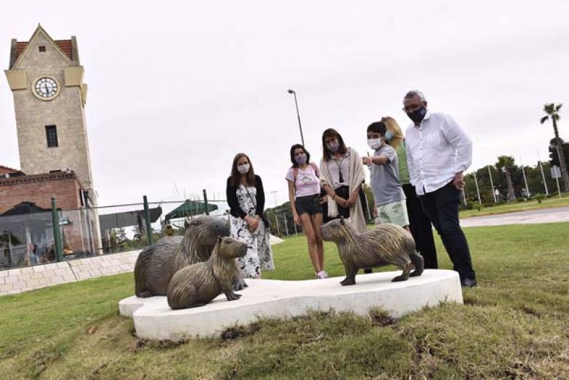 En el Día Mundial de la Tierra, el Municipio presentó la obra artística “Armonía” en homenaje a la fauna de Tigre
