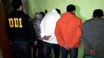 Siete detenidos en mega operativo antidrogas en Vicente López