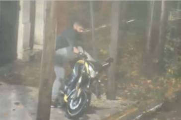Monitoreo en tiempo real: robó una moto en San Miguel y lo atraparon a los pocos metros