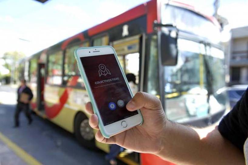Más de 13.500 vecinos ya descargaron la app Colectivos Tigre en sus teléfonos celulares