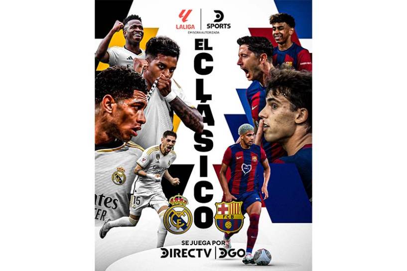 REAL MADRID – FC BARCELONA por DSPORTS Y DGO