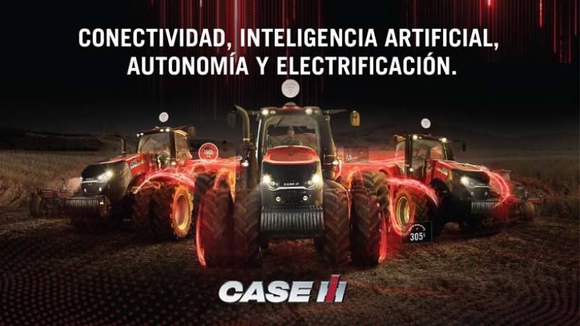Conectividad, inteligencia artificial, autonomía y electrificación: los pilares de Case IH en Agroactiva 2023