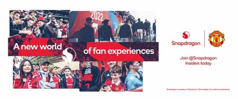 Qualcomm se convierte en socio global oficial del Manchester United