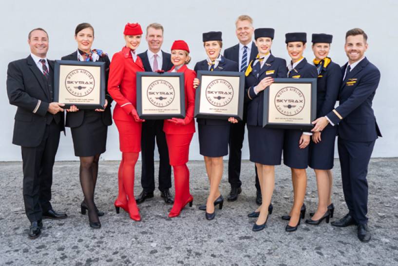 Lufthansa Group gana cuatro “Oscars” como línea aérea