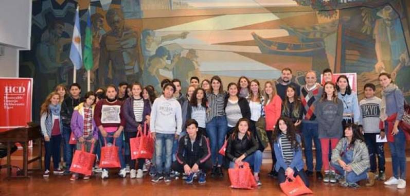 El HCD de Tigre recibió alumnos de diferentes localidades del distrito