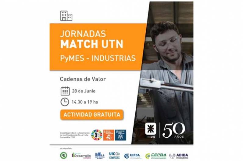La UTN Facultad Regional Delta organiza un encuentro entre pymes e industrias: “Jornadas Match UTN Pymes – Industrias”