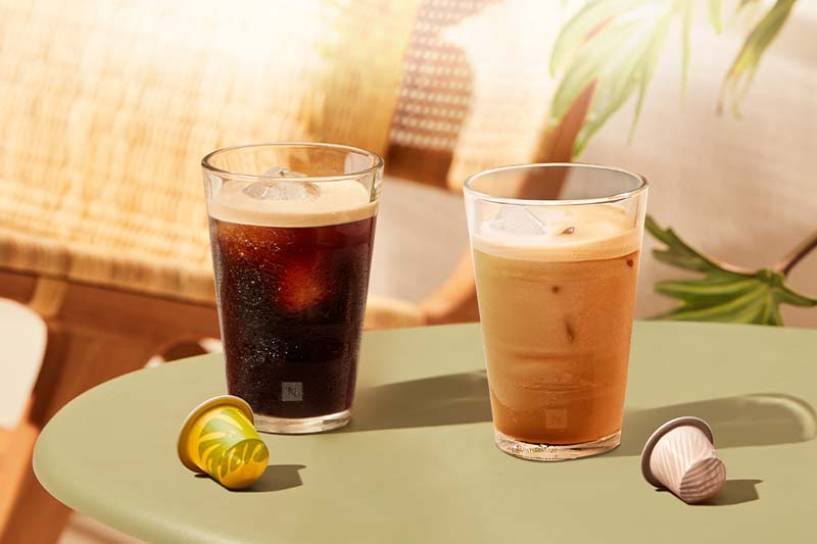 Café creado para recetas frías: Nespresso presentó su nueva línea Summer Vibes
