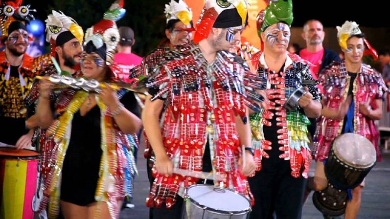 Inauguración de la Muestra de arte Carnaval Sustentable en TACHA