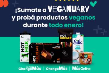 Hiper ChangoMas y Subway se suman a la tendencia de un Enero Vegano