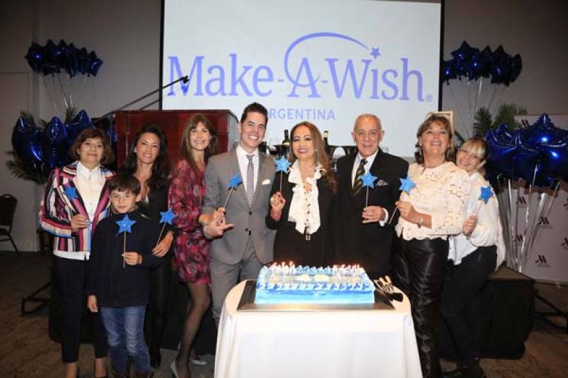 Make a wish cumplió 20 años en argentina  y lo celebró con una &quot;Cata por los deseos&quot; a beneficio
