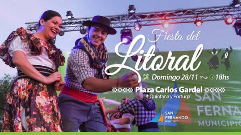 Este domingo, vuelve la Fiesta del Litoral a la Plaza ‘Carlos Gardel’ de Virreyes