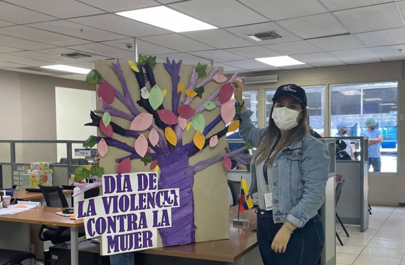 ¿Cómo se impulsa desde el sector empresarial la eliminación de la violencia contra las mujeres en el Ecuador?