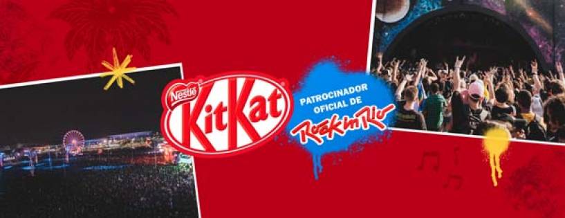 KitKat® lleva a dos bandas de amigos a Rock in Rio, el festival de música más grande de Latinoamérica