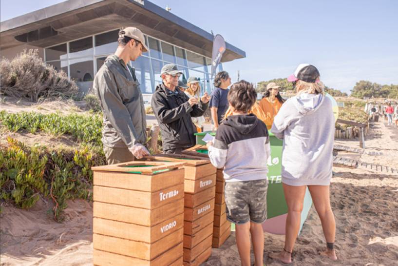 Por una ciudad más limpia y sustentable: Terma y su campaña de reciclado en las plazas