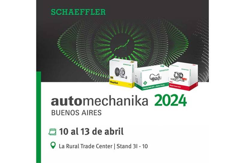 Schaeffler presenta innovaciones con la vista puesta en el futuro de la movilidad en Automechanika Buenos Aires