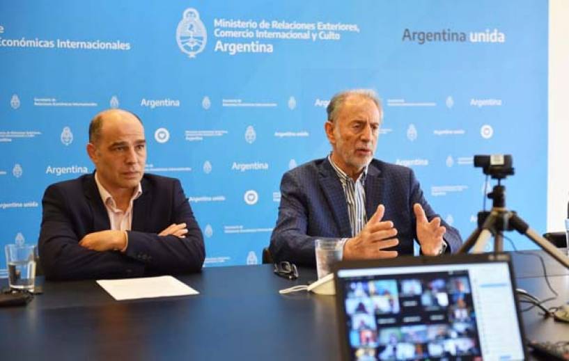 Neme y Scioli presentaron el Plan de Promoción Comercial Argentina-Brasil 2020-2022