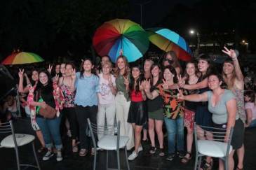 Tolosa Paz, Macha, Vannelli y Leticia Guerrero participaron de un encuentro transfeminista en Morón