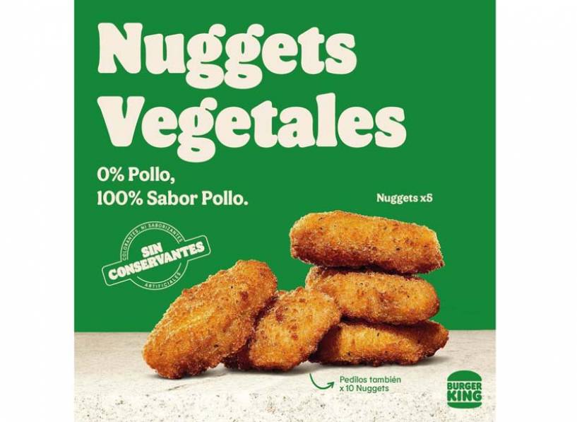 Burger King® Argentina lanza los nuevos nuggets 100% vegetal