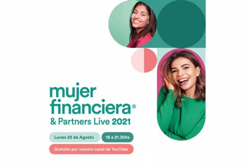 Mujer financiera &amp; Partners Live