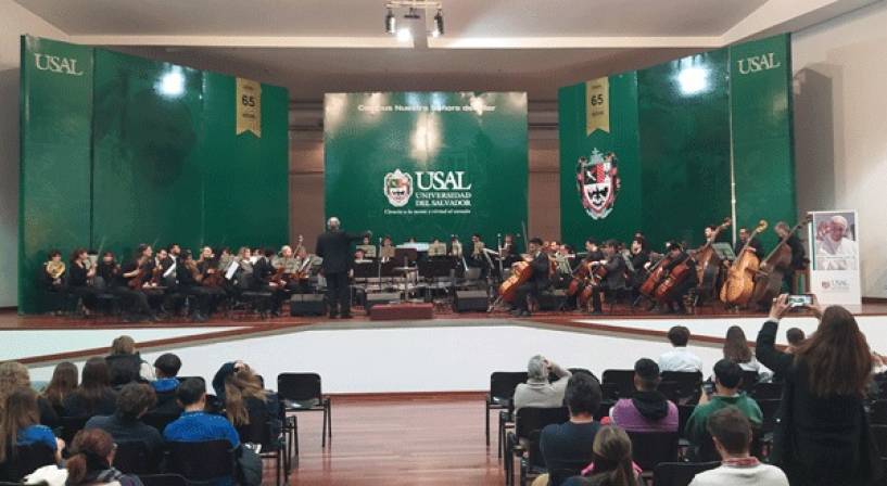 El Polo Educativo Pilar realizó su Encuentro Coral y el primer encuentro de Bandas y Orquesta en la USAL