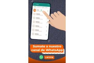 Latina abre nuevo canal de whatsapp