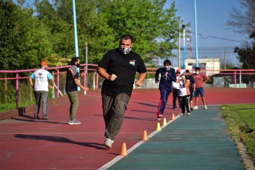 Con la participación de unos 40 vecinos, el Área de Deportes para Personas con Discapacidad de la Municipalidad de Escobar retornó a las actividades presenciales