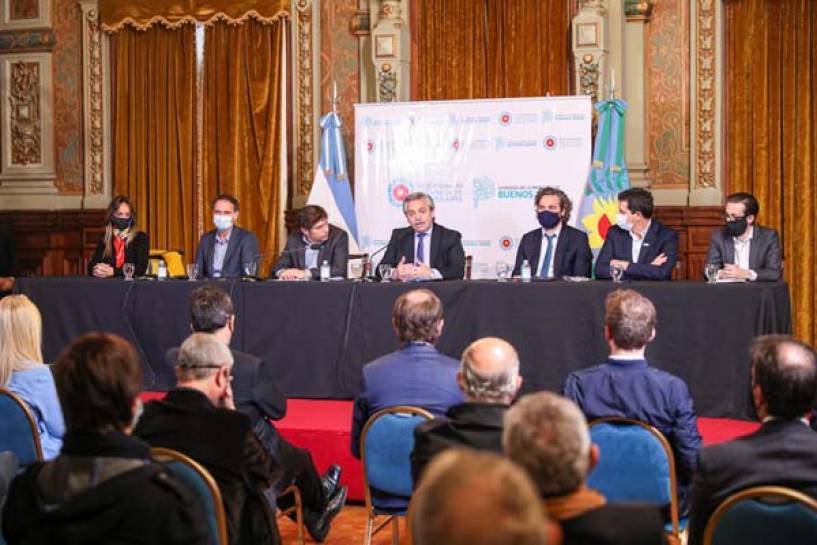 Argentina Hace: El Presidente encabezó la puesta en marcha de obras para 40 municipios bonaerenses