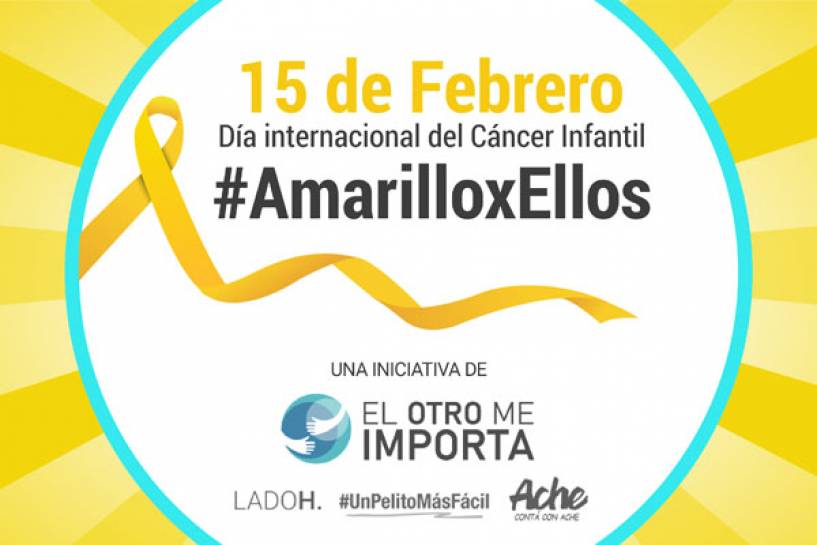 Llega #AmarilloxEllos, la iniciativa de El Otro Me Importa para concientizar sobre el cáncer infantojuvenil
