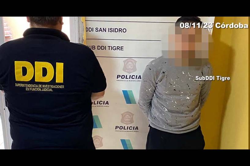 Robó en distintos barrios privados de Tigre y fue detenido en Córdoba